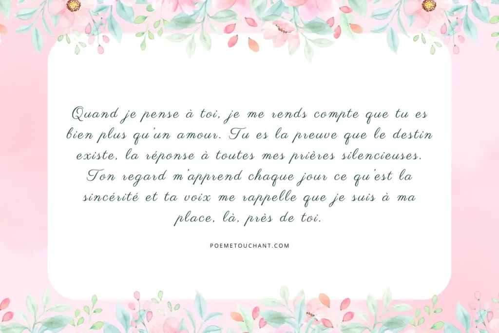 Lettre d’amour très touchante pour la femme que vous aimez