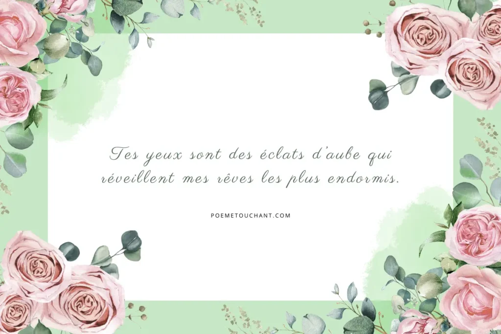 Vers romantiques courts à partager