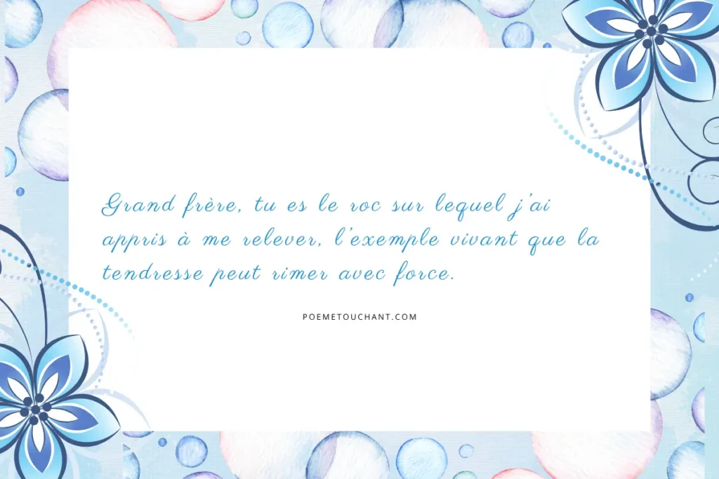 Poèmes pour mon grand frère