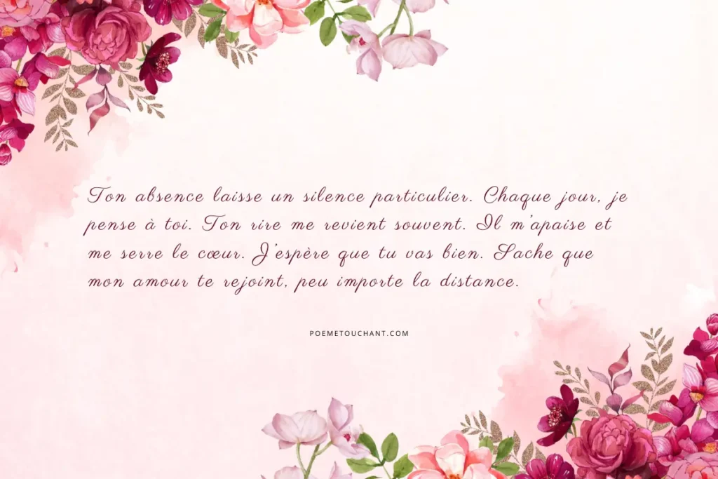 Lettre touchante pour mon fils qui me manque