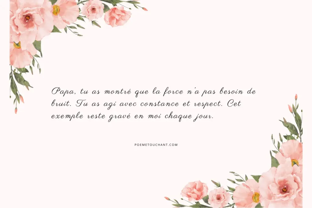 Lettre très touchante pour faire pleurer son papa