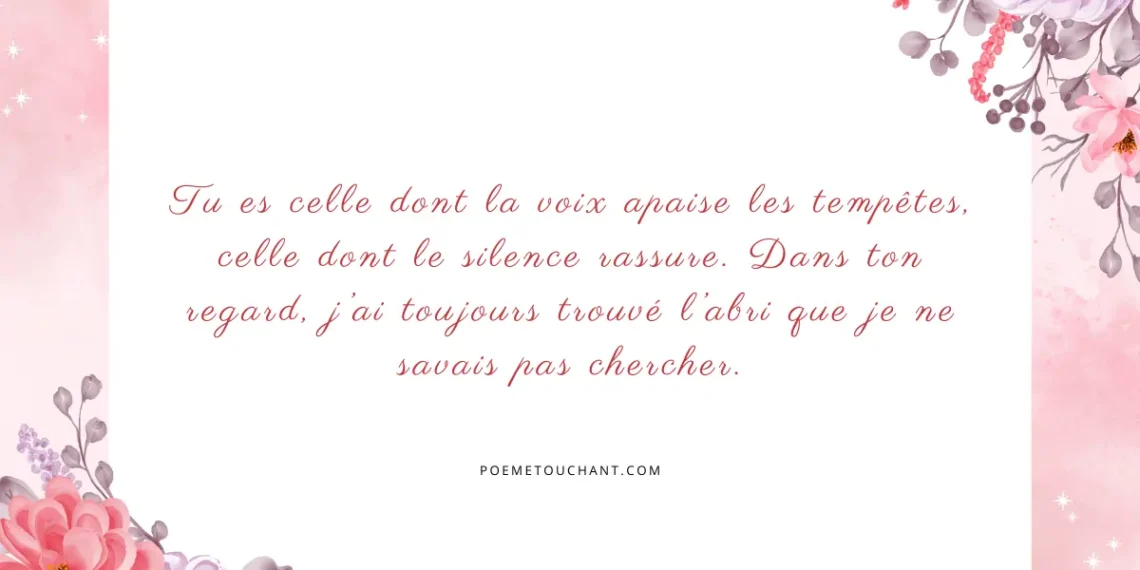 Poèmes pour maman touchants