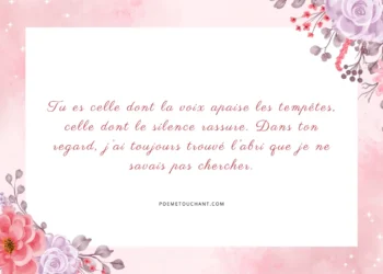 Poèmes pour maman touchants