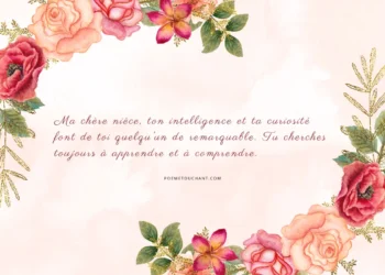 citations pour sa nièce chérie